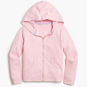 J.Crew CrewCuts Girls’ Full Zip Cotton Blend Hoodie